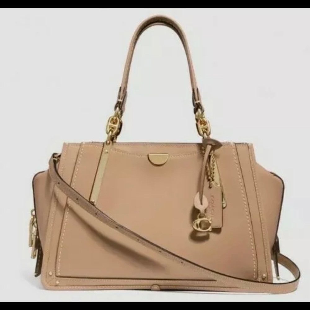 Coach 30947 Dreamer Beechwood Light Gold Leather - Picture 4 of 6